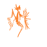phoenix rising drawing by brzoza in Artbitrator