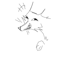 sneaky fox drawing by elevetorman in Artbitrator