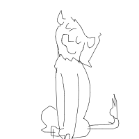 proud lion drawing by elevetorman in Artbitrator