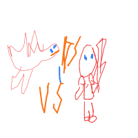 dragon vs phoenix drawing by player-s2lbysq47 in Artbitrator