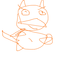 sneaky fox drawing by aylinka228 in Artbitrator
