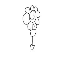 flower dancing drawing by aznek12345 in Artbitrator