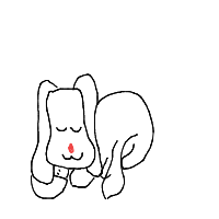 sleepy dog drawing by lollox in Artbitrator