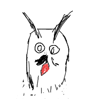 confused owl drawing by lollox in Artbitrator