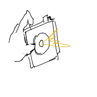 taking photo drawing by mykittysenaa in Artbitrator