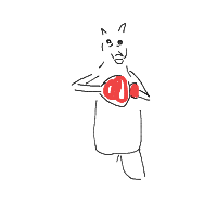 kangaroo boxing drawing by wealllovejudy in Artbitrator