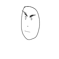 angry face drawing by ivi222 in Artbitrator