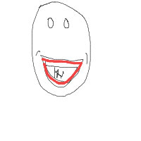 laughing drawing by ivi222 in Artbitrator
