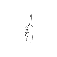 thumbs up drawing by ivi222 in Artbitrator