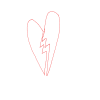 broken heart drawing by ivi222 in Artbitrator