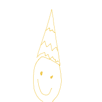 party hat drawing by ivi222 in Artbitrator