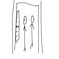 awkward elevator drawing by ivi222 in Artbitrator