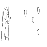 surprise party drawing by ivi222 in Artbitrator