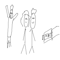 photobomb drawing by ivi222 in Artbitrator