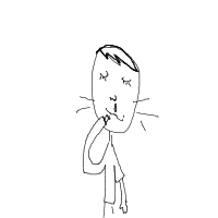 sneezing drawing by ivi222 in Artbitrator