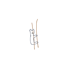 koala hugging tree drawing by lulullama67 in Artbitrator