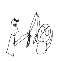 epic boss battle drawing by lulullama67 in Artbitrator