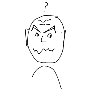 confused face drawing by jollycheeseballs in Artbitrator