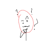 confused face drawing by lulullama67 in Artbitrator