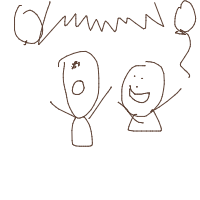 surprise reunion drawing by jollycheeseballs in Artbitrator