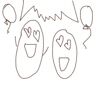 surprise reunion drawing by jollycheeseballs in Artbitrator