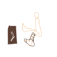 break a leg drawing by jollycheeseballs in Artbitrator