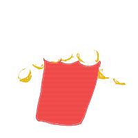 popcorn overflowing drawing by peeworm in Artbitrator