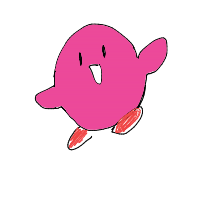 kirby drawing by gm4k in Artbitrator
