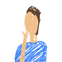 hand on chin drawing by dobdobbson in Artbitrator