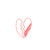 broken heart drawing by dobdobbson in Artbitrator