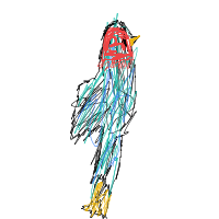 angry bird drawing by onosiri in Artbitrator