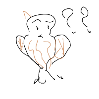 confused owl drawing by flamelord in Artbitrator