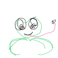 happy frog drawing by flamelord in Artbitrator