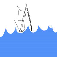 sinking ship drawing by andi00 in Artbitrator