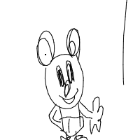 mickey mouse drawing by tara in Artbitrator