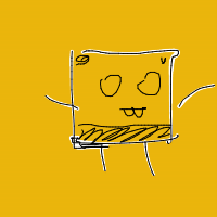 spongebob drawing by darkp00 in Artbitrator