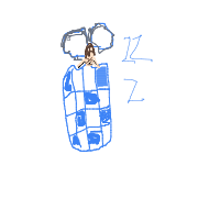 hiding under blanket drawing by leen5437 in Artbitrator