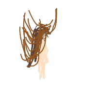 dramatic hair flip drawing by leen5437 in Artbitrator