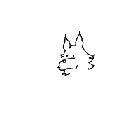 sneaky fox drawing by 2lag2play in Artbitrator