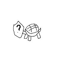 shy turtle drawing by 2lag2play in Artbitrator