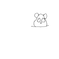 raccoon trash panda drawing by 2lag2play in Artbitrator