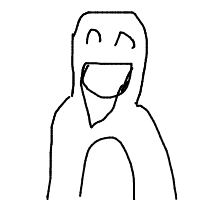 excited penguin drawing by carsonp in Artbitrator