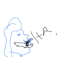 laughing drawing by aerialshere in Artbitrator