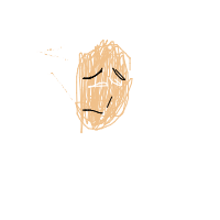 sad face drawing by zaireminesbattlemode in Artbitrator