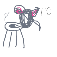 elephant in room drawing by zaireminesbattlemode in Artbitrator