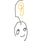 light bulb moment drawing by eporn in Artbitrator