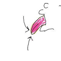 tip of tongue drawing by 2lag2play in Artbitrator