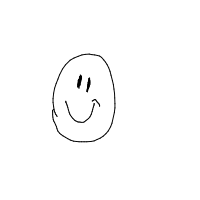 happy face drawing by 2lag2play in Artbitrator