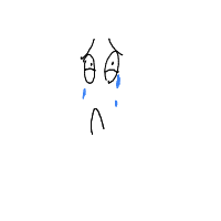 crying drawing by 2lag2play in Artbitrator