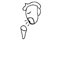 singing in shower drawing by allstarjulian in Artbitrator